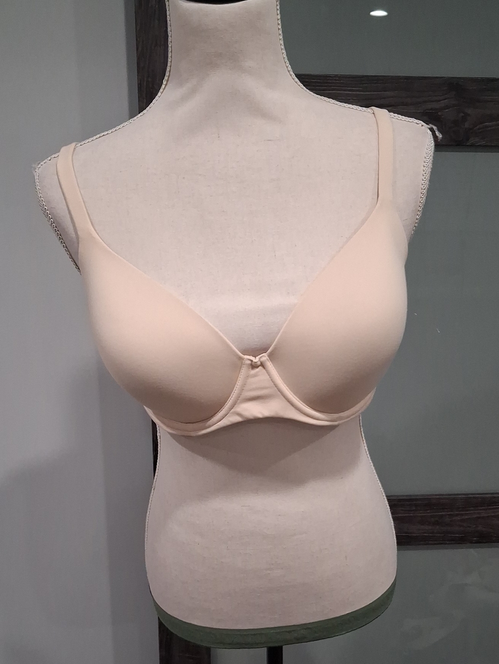 Soma Embraceable Perfect Coverage T Shirt Bra Size 38D NWT Color Pale Sand - Picture 3 of 4